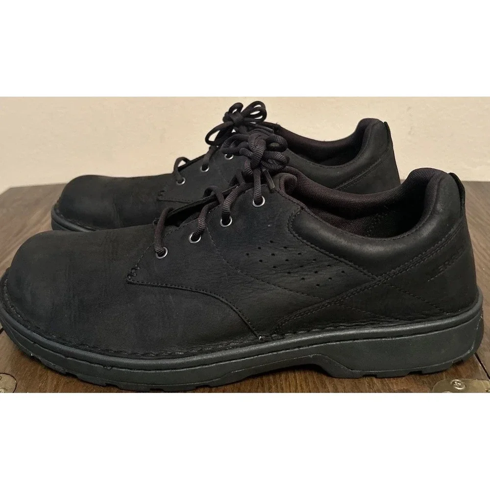 Men's Merrell World Legend 2 Black Suede Leather Lace Up Loafer Size 10‎